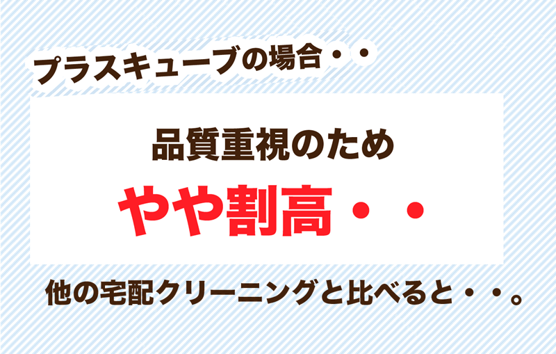 プラスキューブは価格が高い